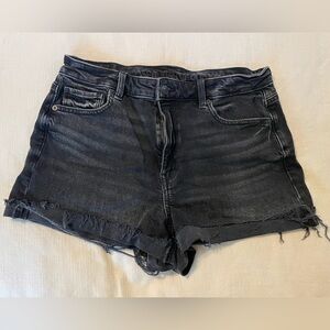 American Eagle Outfitters Women's Dark Denim Shorts